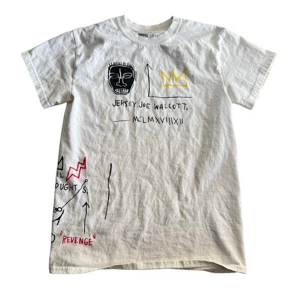 Ripple Shirts Jean Michel Basquiat T Shirt Small Jersey Joe Walcott